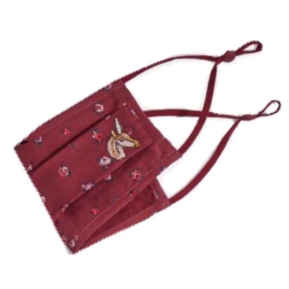 COACH • Uni Face Mask With Mini Vintage Rose Print - Picture 3 of 6